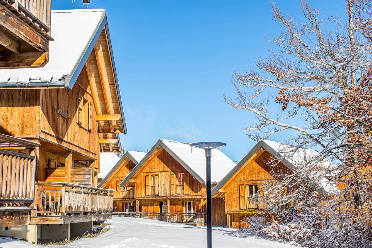 Madame Vacances Les Chalets Du Berger Premium*** La Féclaz Exteriör bild