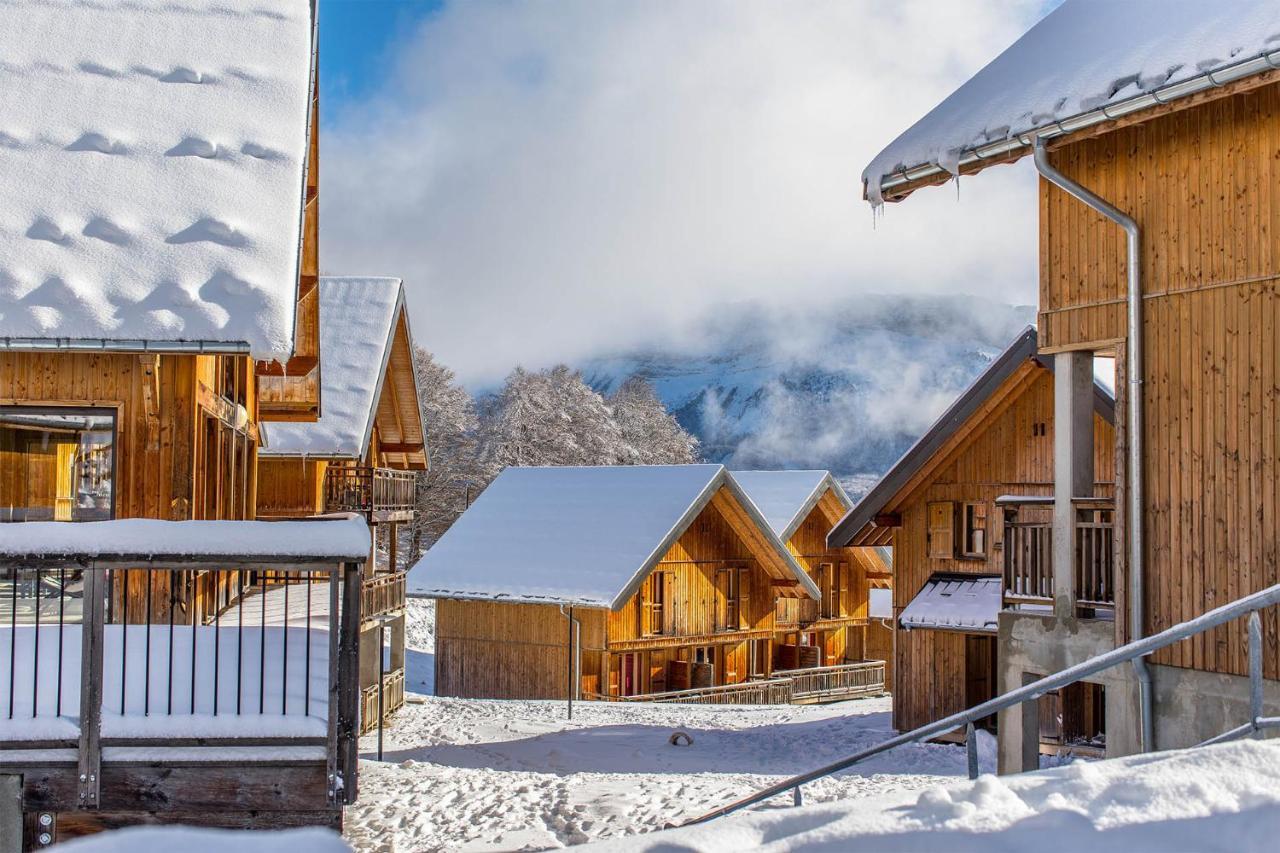 Madame Vacances Les Chalets Du Berger Premium*** La Féclaz Exteriör bild