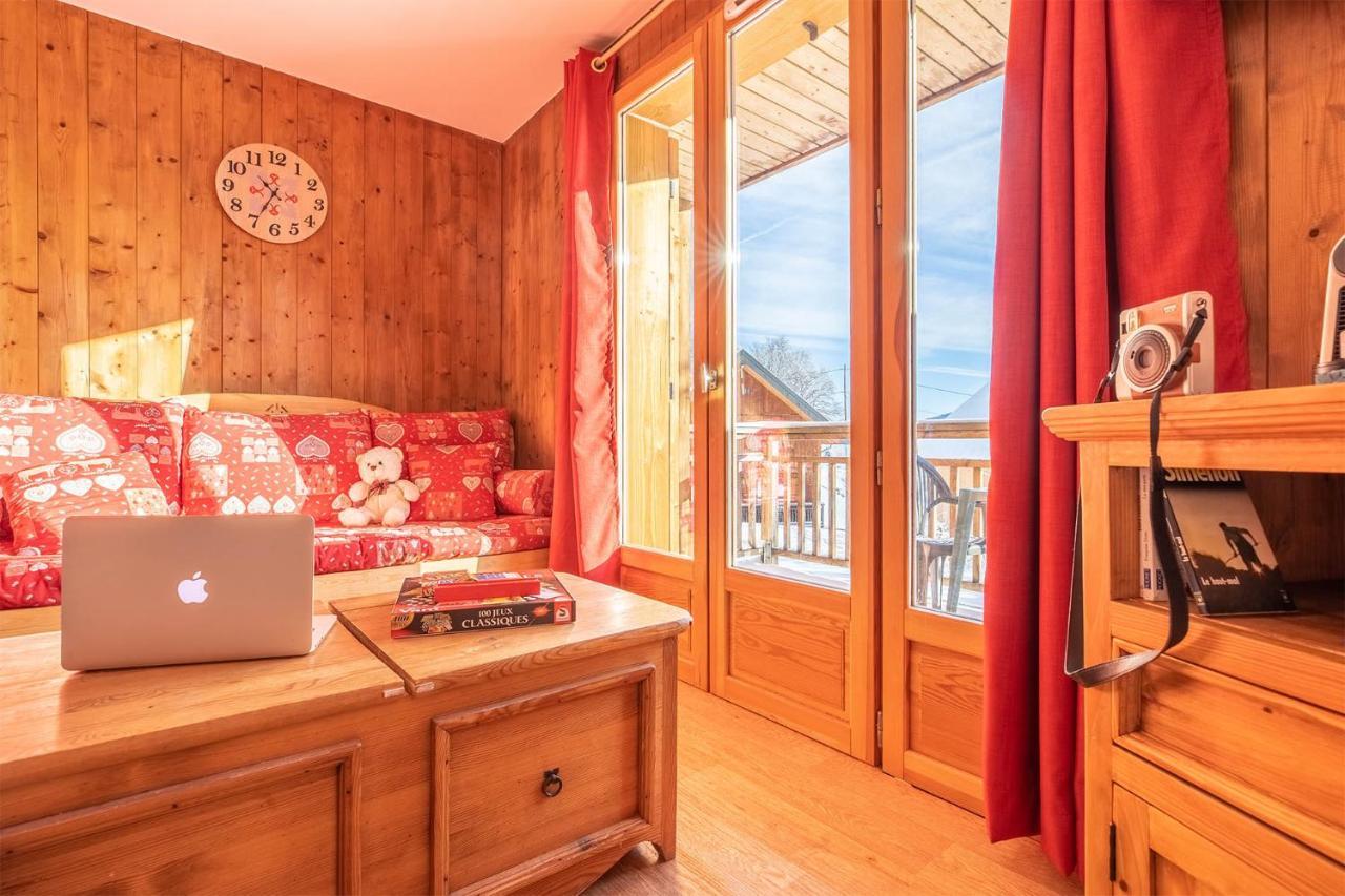 Madame Vacances Les Chalets Du Berger Premium*** La Féclaz Exteriör bild