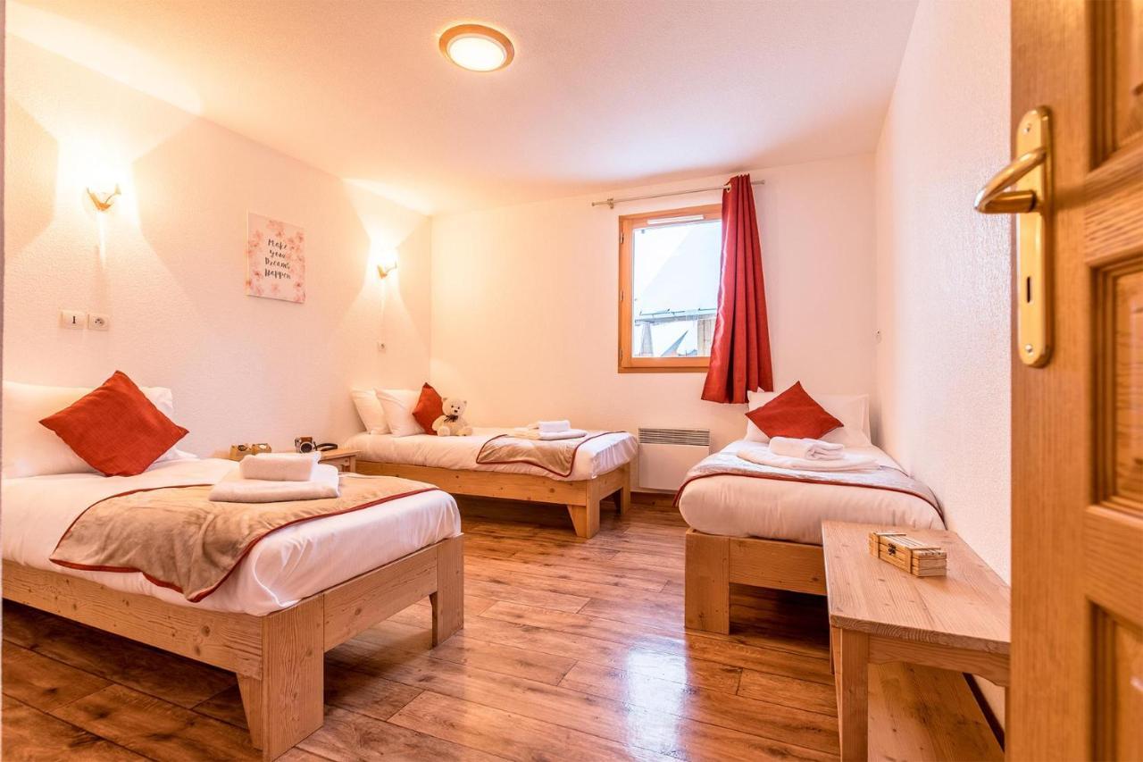 Madame Vacances Les Chalets Du Berger Premium*** La Féclaz Exteriör bild