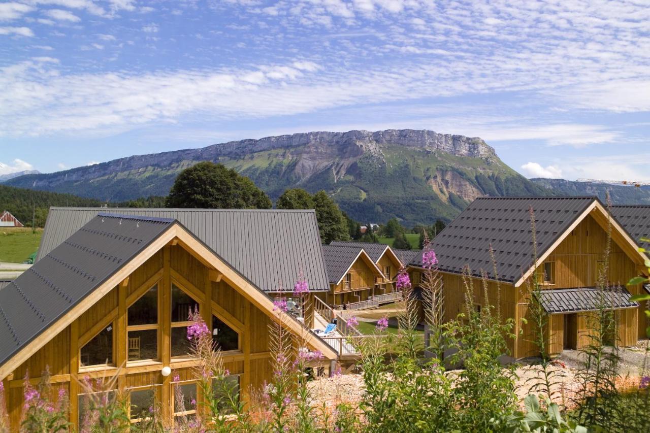 Madame Vacances Les Chalets Du Berger Premium*** La Féclaz Exteriör bild