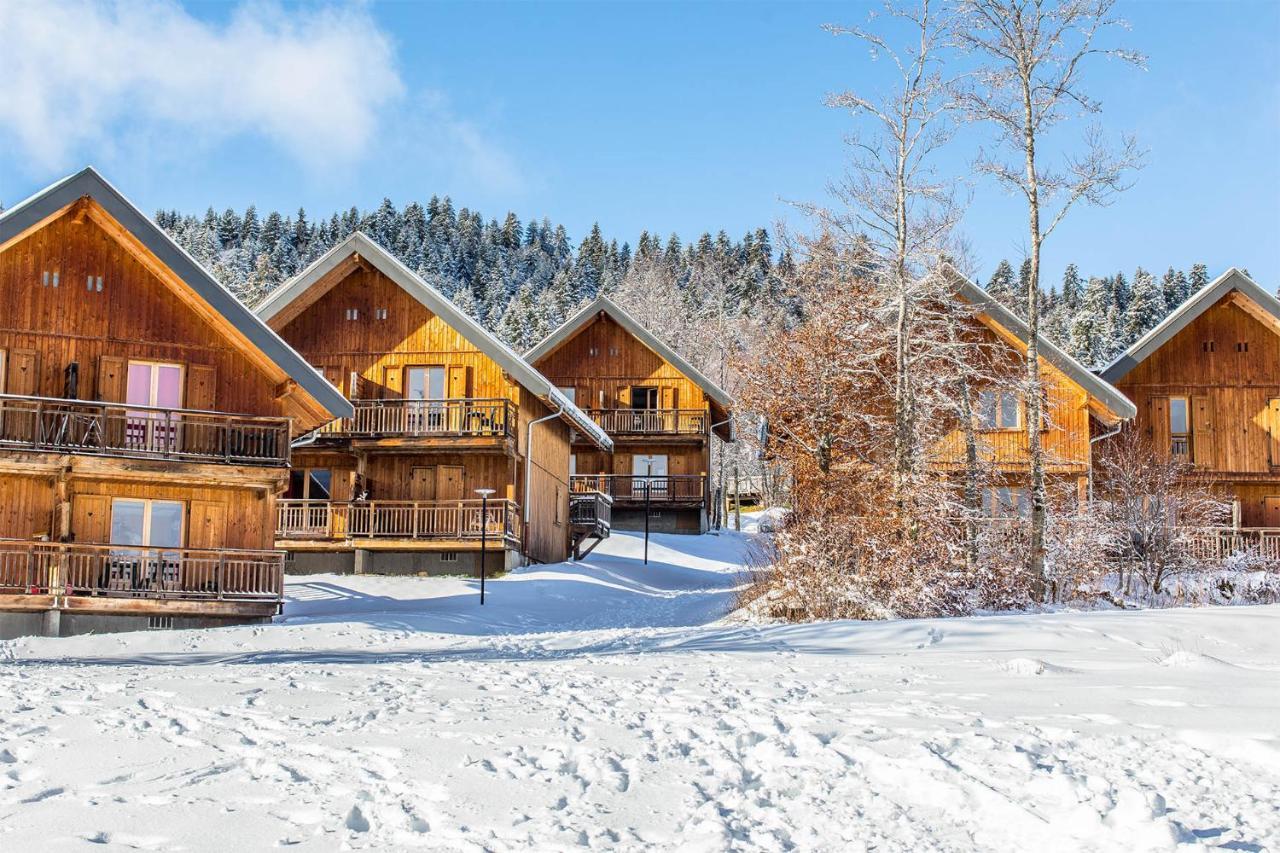 Madame Vacances Les Chalets Du Berger Premium*** La Féclaz Exteriör bild